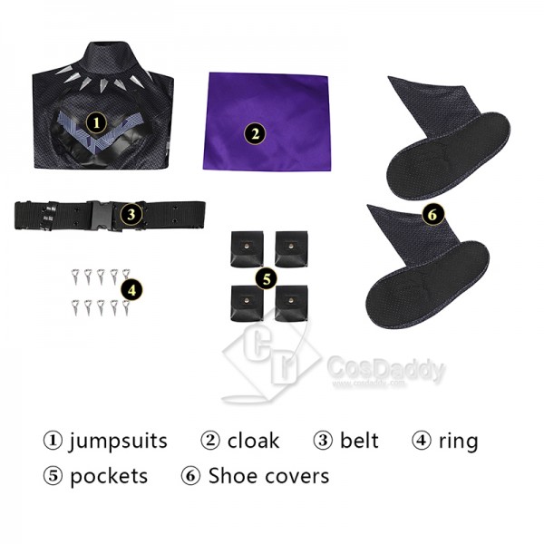 2022 Black Panther 2 Wakanda Forever Supergirl Shuri Cosplay Costume Halloween Carnival Suit