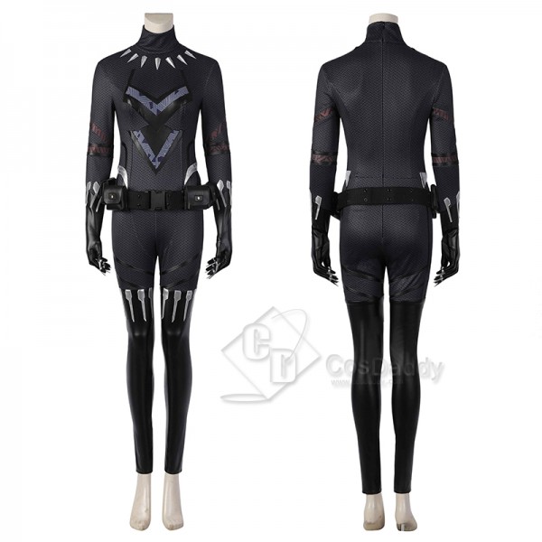 2022 Black Panther 2 Wakanda Forever Supergirl Shuri Cosplay Costume Halloween Carnival Suit