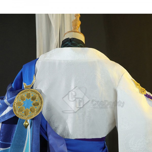 Game Genshin Impact Scaramouche The Wanderer Cosplay Costume Uniform Halloween Party Suit