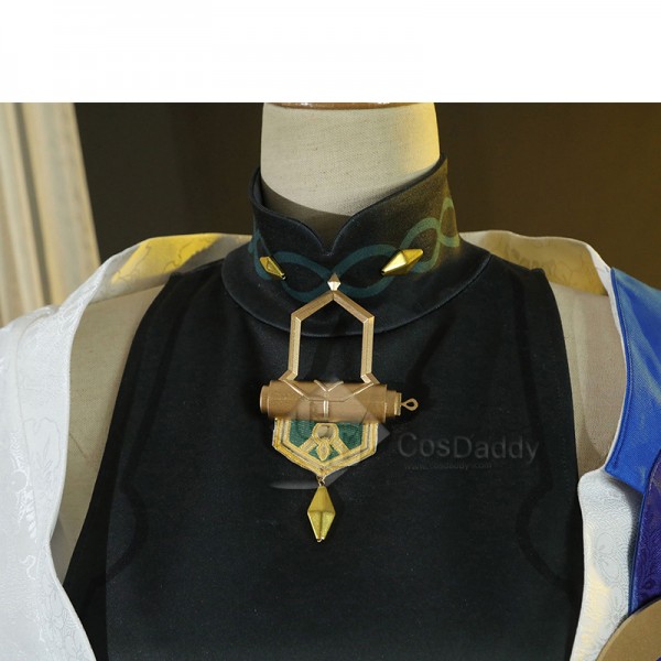 Game Genshin Impact Scaramouche The Wanderer Cosplay Costume Uniform Halloween Party Suit