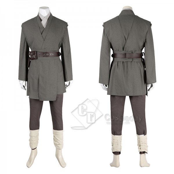 Star Wars Obi-Wan Kenobi Season 1 Cosplay Costumes Halloween Grey Suit