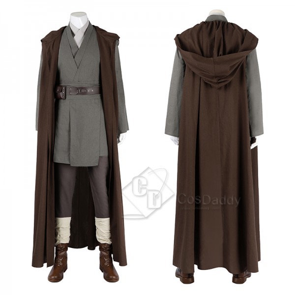 Star Wars Obi-Wan Kenobi Season 1 Cosplay Costumes Halloween Grey Suit