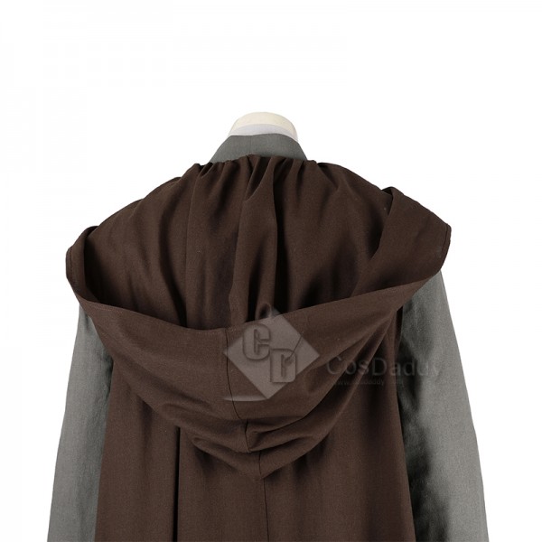 Star Wars Obi-Wan Kenobi Season 1 Cosplay Costumes Halloween Grey Suit