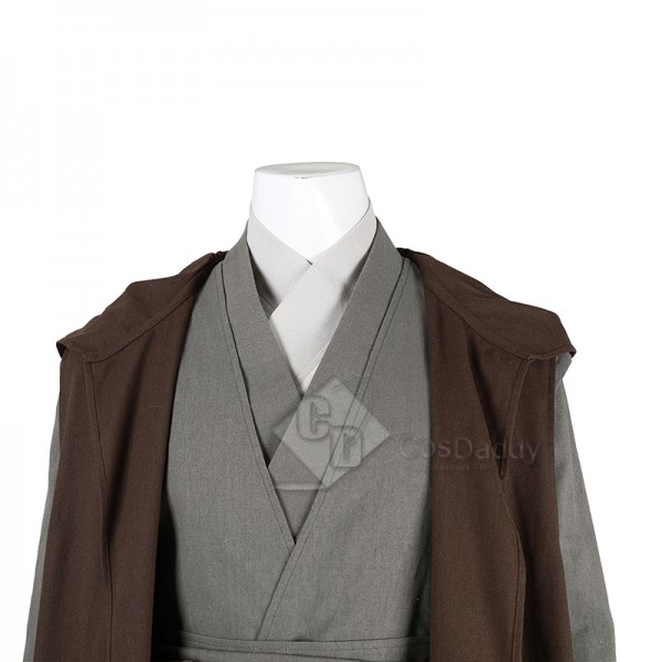 Star Wars Obi-Wan Kenobi Season 1 Cosplay Costumes Halloween Grey Suit
