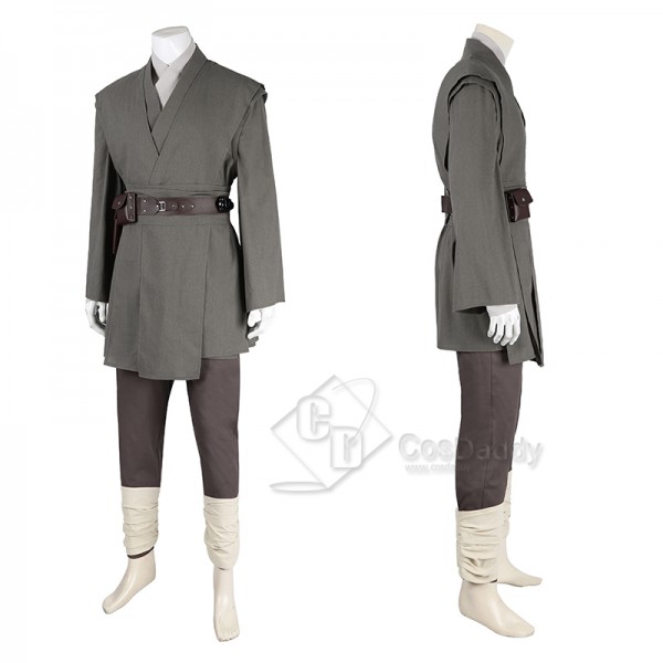 Star Wars Obi-Wan Kenobi Season 1 Cosplay Costumes Halloween Grey Suit