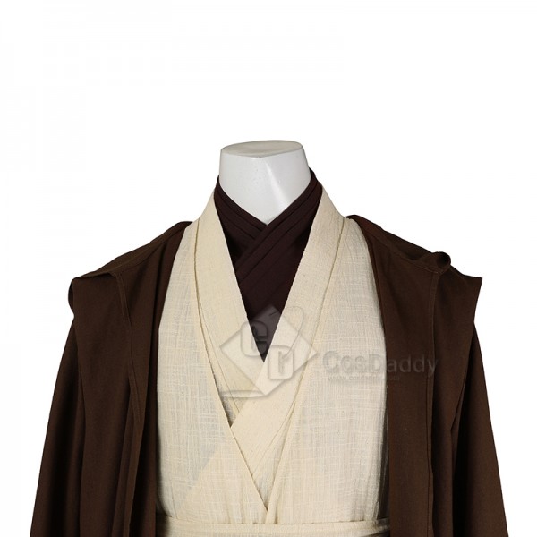 Star Wars: Episode III Obi-Wan Kenobi Revenge of The Sith Cosplay Costumes Suit