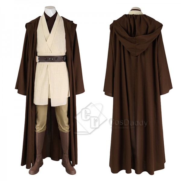 Star Wars: Episode III Obi-Wan Kenobi Revenge of The Sith Cosplay Costumes Suit