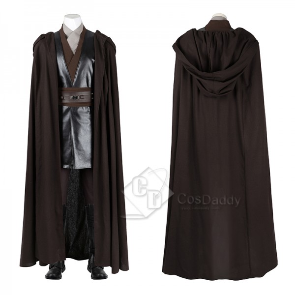 Star Wars Episode II Attack of The Clones Anakin Cosplay Costume Skywalker Suit