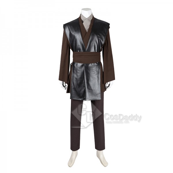 Star Wars Episode II Attack of The Clones Anakin Cosplay Costume Skywalker Suit