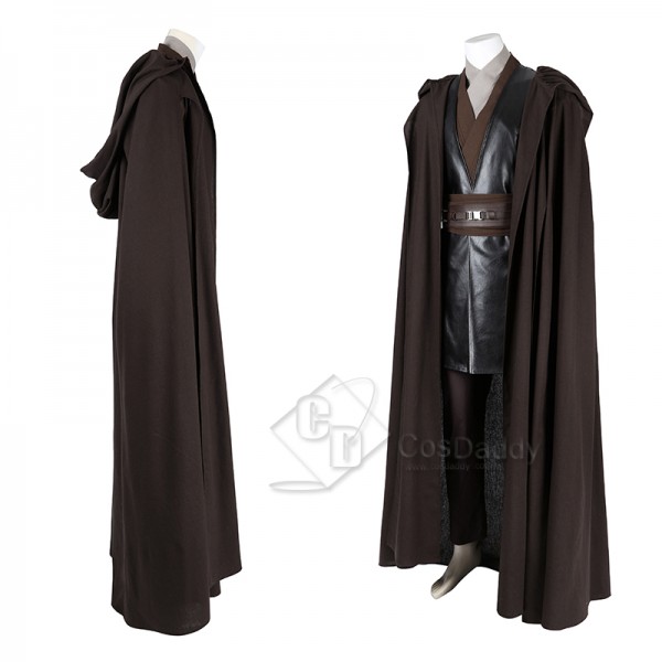 Star Wars Episode II Attack of The Clones Anakin Cosplay Costume Skywalker Suit