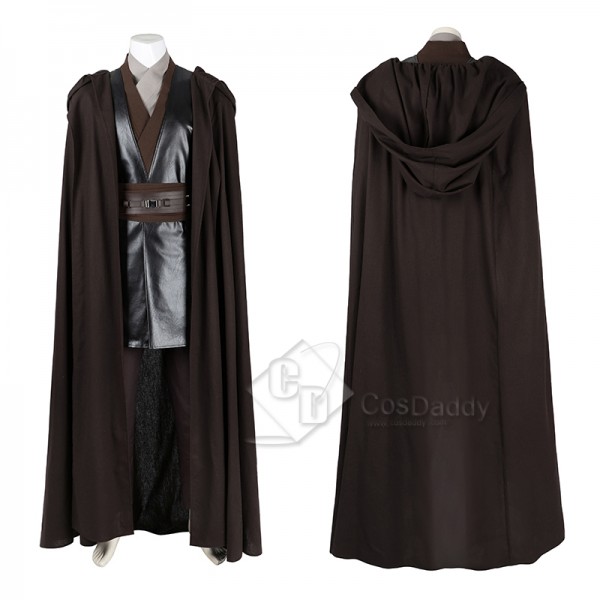 Star Wars Episode II Attack of The Clones Anakin Cosplay Costume Skywalker Suit