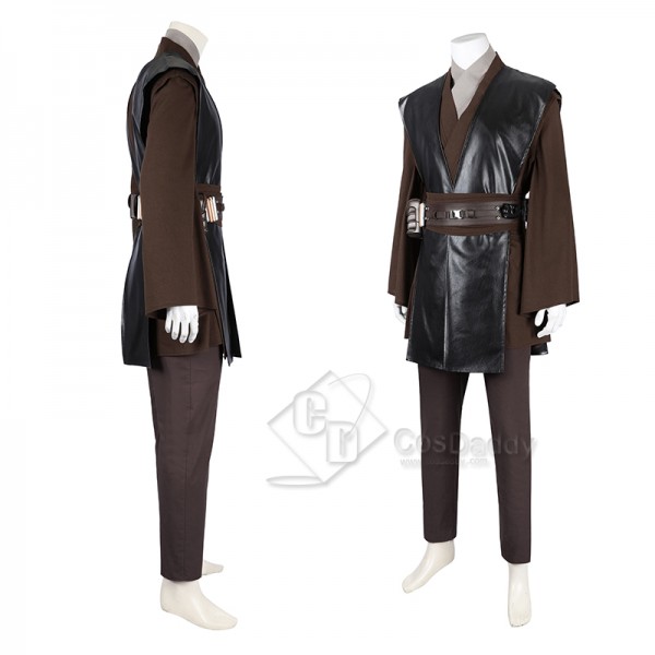 Star Wars Episode II Attack of The Clones Anakin Cosplay Costume Skywalker Suit