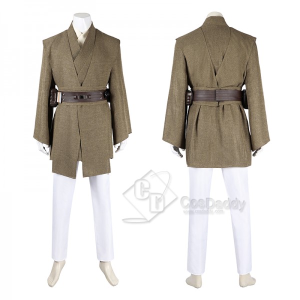 Star Wars Attack of the Clones Mace Windu Cosplay Costume Halloween Suit