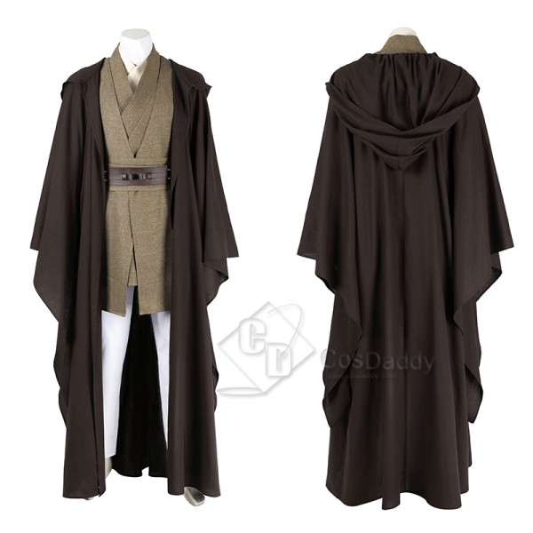 Star Wars Attack of the Clones Mace Windu Cosplay Costume Halloween Suit