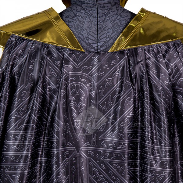 2022 New Black Adam Doctor Fate Cosplay Costume Superhero  Jumpsuit Halloween Carnival Suit