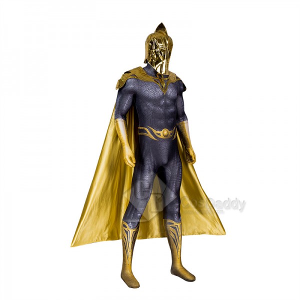 2022 New Black Adam Doctor Fate Cosplay Costume Superhero  Jumpsuit Halloween Carnival Suit