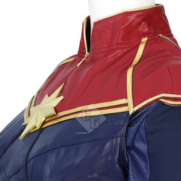 2022 Captain Marvel Carol Danvers Brie Larson Cosplay Costume Supergirl Battle Suit Halloween Outfit