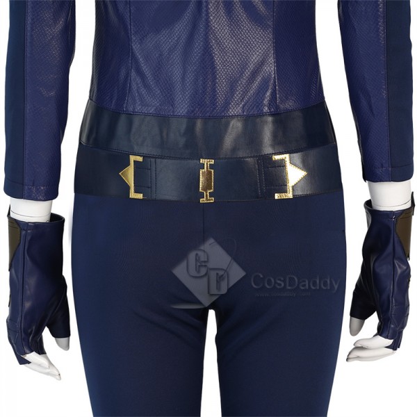 2022 Captain Marvel Carol Danvers Brie Larson Cosplay Costume Supergirl Battle Suit Halloween Outfit