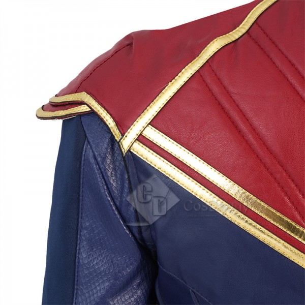 2022 Captain Marvel Carol Danvers Brie Larson Cosplay Costume Supergirl Battle Suit Halloween Outfit