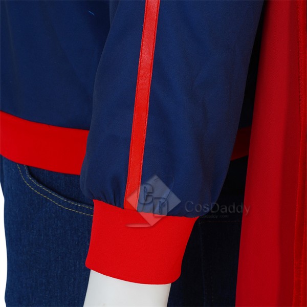 2022 Batman and Superman: Battle of the Super Sons Jon Kent Cosplay Costume Halloween Superboy Suit