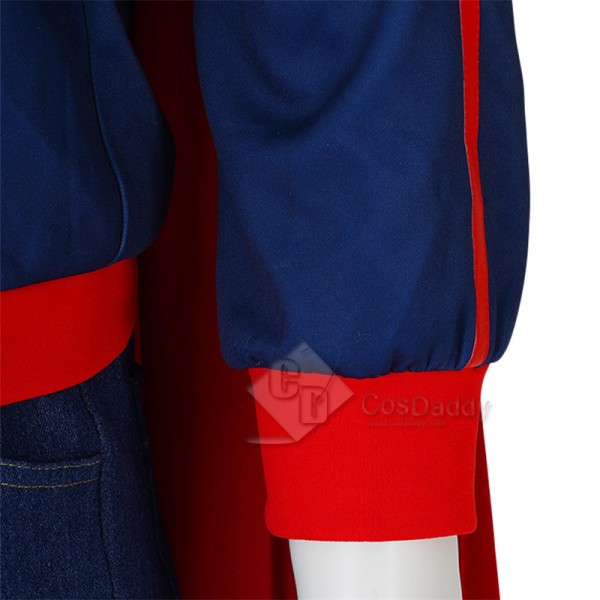 2022 Batman and Superman: Battle of the Super Sons Jon Kent Cosplay Costume Halloween Superboy Suit