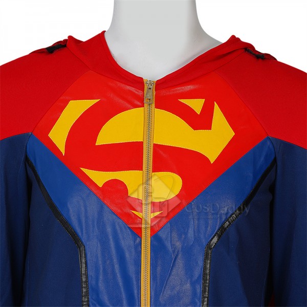 2022 Batman and Superman: Battle of the Super Sons Jon Kent Cosplay Costume Halloween Superboy Suit