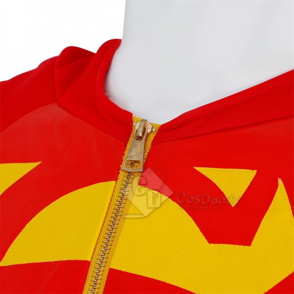 2022 Batman and Superman: Battle of the Super Sons Jon Kent Cosplay Costume Halloween Superboy Suit