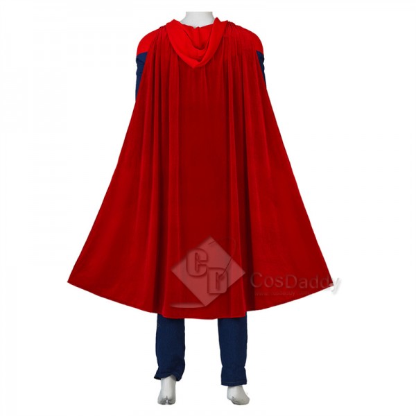 2022 Batman and Superman: Battle of the Super Sons Jon Kent Cosplay Costume Halloween Superboy Suit