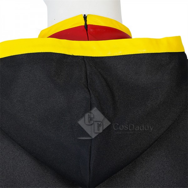 Batman and Superman: Battle of the Super Sons Robin Damian Wayne Cosplay Costume Halloween Suit