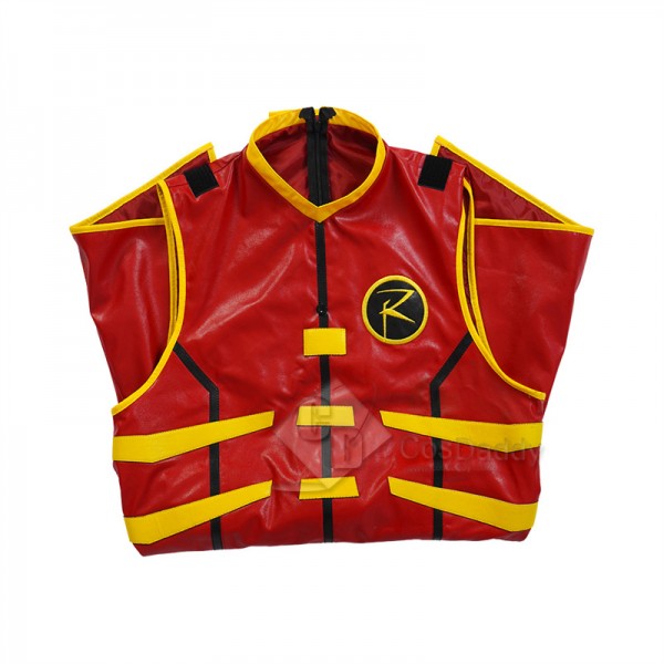 Batman and Superman: Battle of the Super Sons Robin Damian Wayne Cosplay Costume Halloween Suit