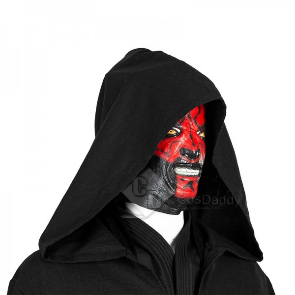 Star Wars Darth Maul Mask Darth Cloak Halloween Outfits CosDaddy