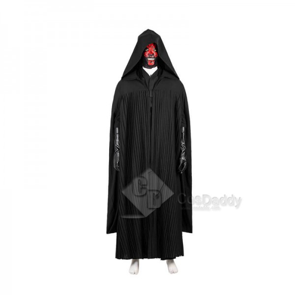 Star Wars Darth Maul Mask Darth Cloak Halloween Ou...