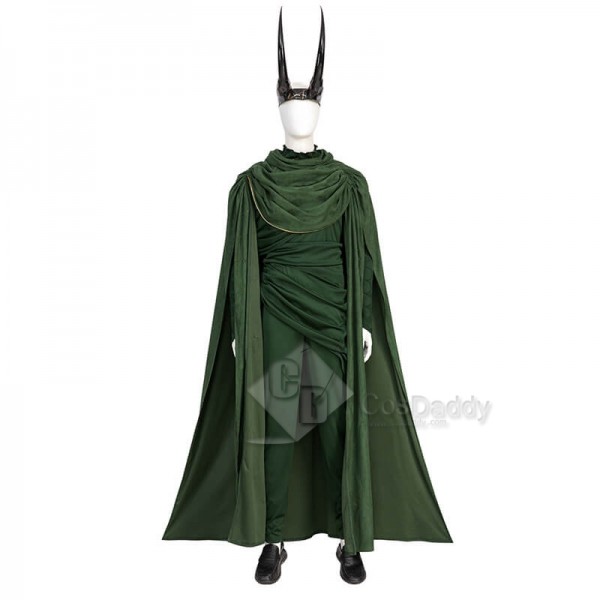 Loki God of Stories Costume Loki 2 Halloween Cosplay Outfit CosDaddy