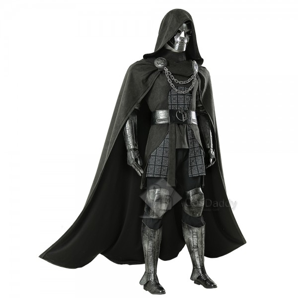 Cosdaddy Avengers 5 Doctor Doom Dr. Victor von Doom Cosplay Costume Doomsday Suit