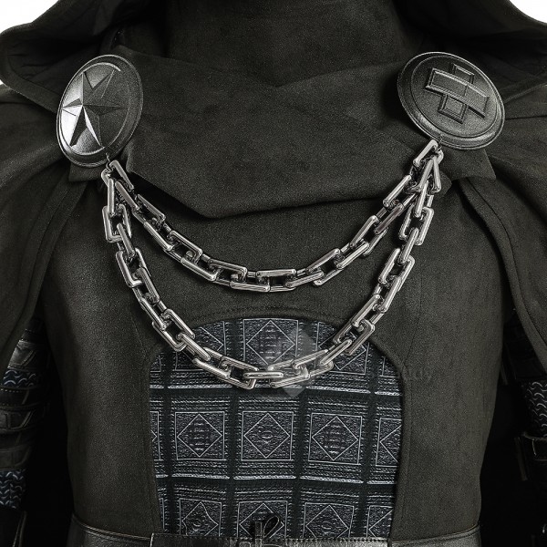 Cosdaddy Avengers 5 Doctor Doom Dr. Victor von Doom Cosplay Costume Doomsday Suit