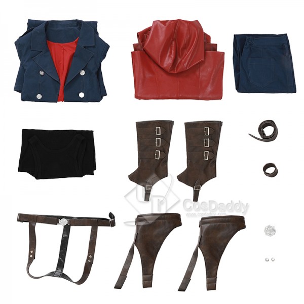 Cosdaddy Devil May Cry 4: Nero Cosplay Costume Halloween Outfit Full Set