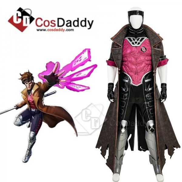 Cosdaddy Marvel Rivals Gambit Remy LeBeau Cosplay Costume 