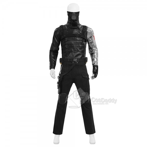 Cosdaddy Captain America 2 The Winter Soldier Cosplay Costume Halloween Suit 