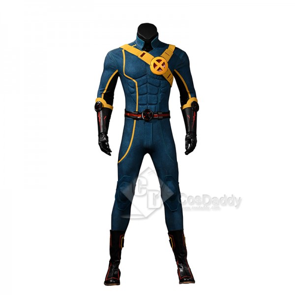 Cosdaddy Marvel Rivals Cyclops Cosplay Costume Scott Summers Halloween Outfit 