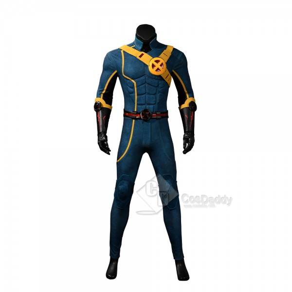 Cosdaddy Marvel Rivals Cyclops Cosplay Costume Scott Summers Halloween Outfit 