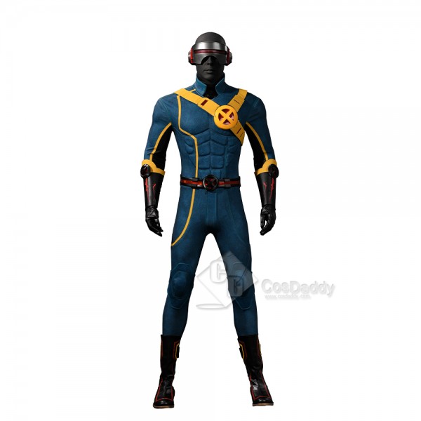 Cosdaddy Marvel Rivals Cyclops Cosplay Costume Scott Summers Halloween Outfit 