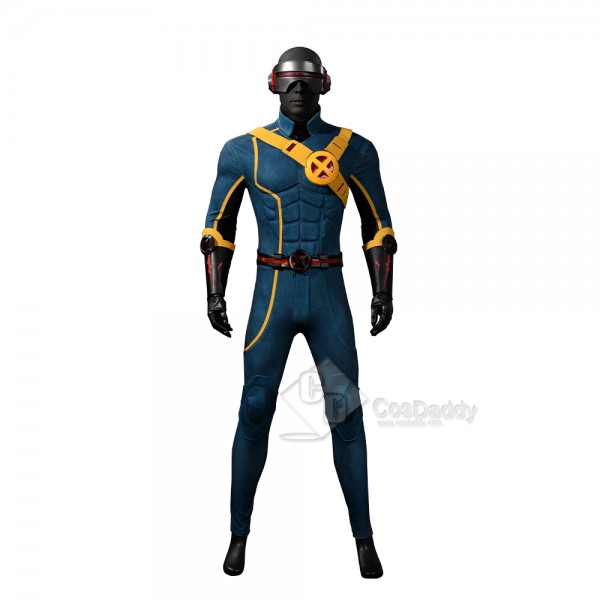 Cosdaddy Marvel Rivals Cyclops Cosplay Costume Scott Summers Halloween Outfit 