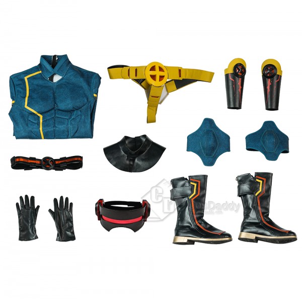 Cosdaddy Marvel Rivals Cyclops Cosplay Costume Scott Summers Halloween Outfit 