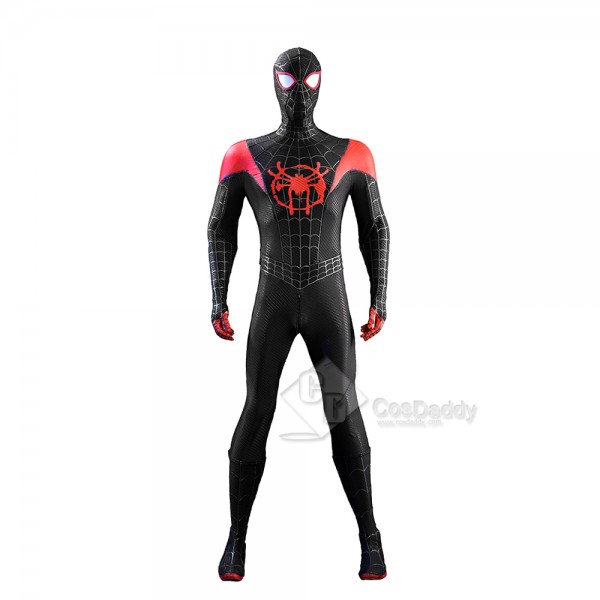 Cosdaddy Spider-Man Into the Spider-Verse Miles Morales Cosplay Costume