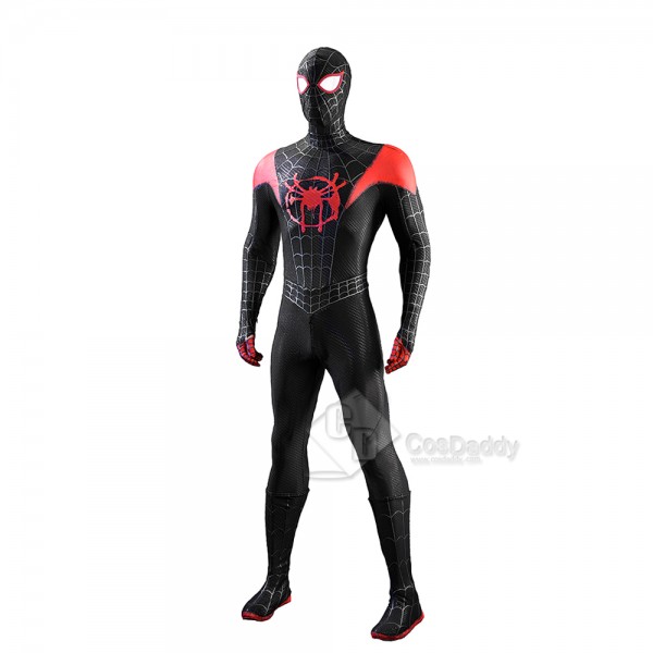 Cosdaddy Spider-Man Into the Spider-Verse Miles Morales Cosplay Costume