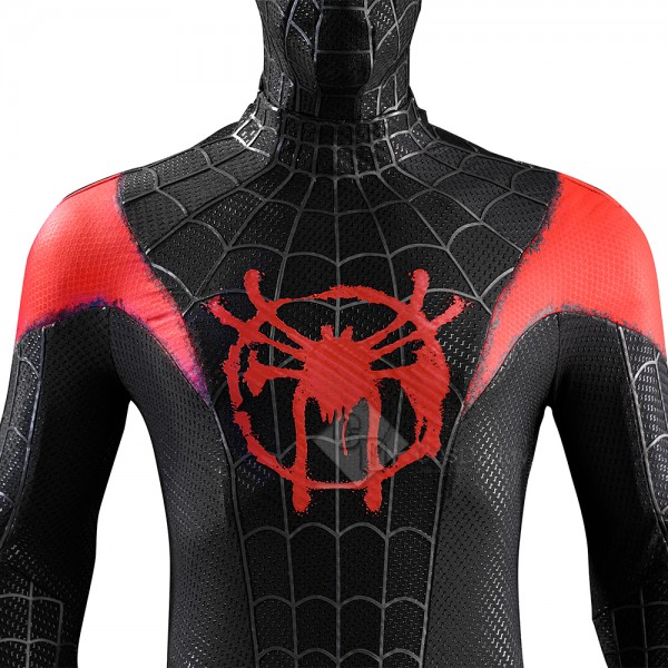 Cosdaddy Spider-Man Into the Spider-Verse Miles Morales Cosplay Costume