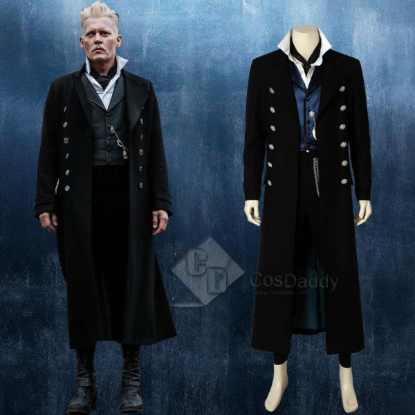 Fantastic Beasts 2 The Crimes of Grindelwald Gellert Grindelwald Cosplay Costume