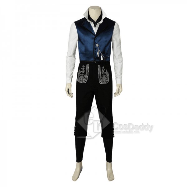 Fantastic Beasts 2 The Crimes of Grindelwald Gellert Grindelwald Cosplay Costume