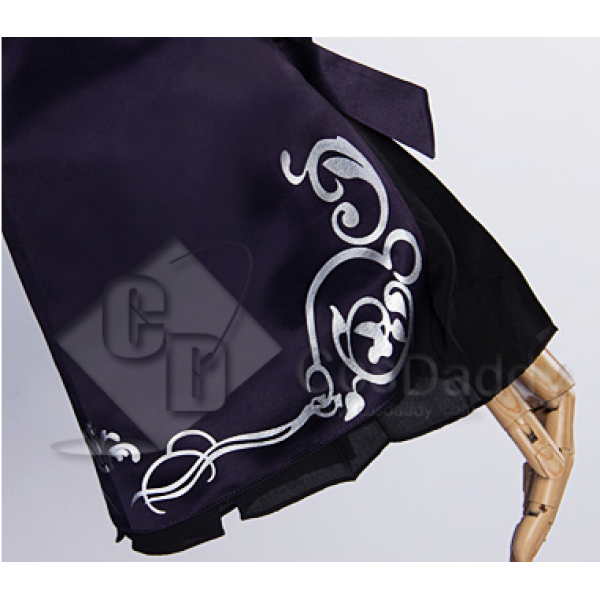 Cosdaddy Fate Zero Black Saber Dress Suit Cosplay Costume