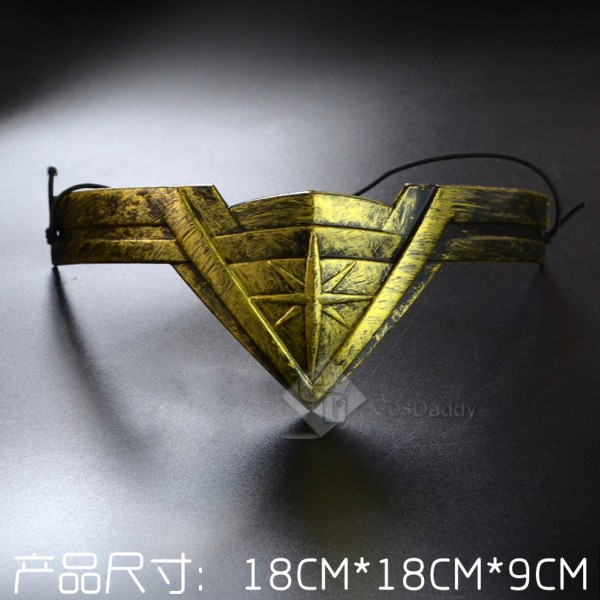 Wonder Woman Justice League Headwear Headgear Fiara Topknot Headband Adult